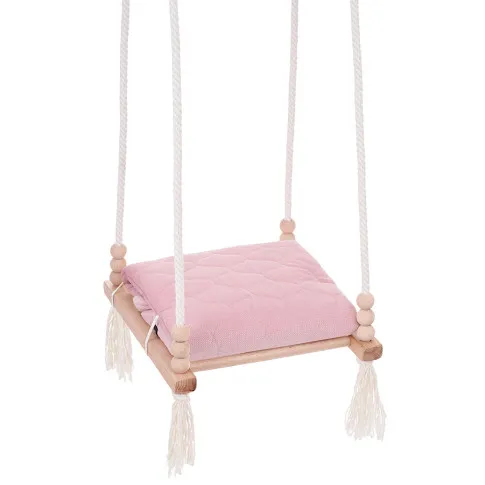 Modyfikacja hustawki dziecięcej Tedoli kolor brudny róż