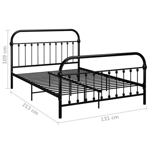  Wymiary łózka metalowego Asal