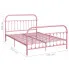 Wymiary różowego łózka metalowego 160
