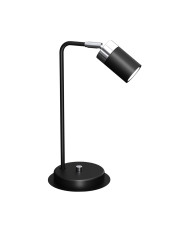 Czarna lampka na biurko - K380-Hawe