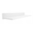 Biała nowoczesna półka ścienna 40 cm - Ebia