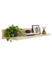 Minimalistyczna półka dąb sonoma 60 cm - Hagi w sklepie Edinos.pl