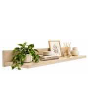 Młodzieżowa półka dąb sonoma 80 cm - Hagi w sklepie Edinos.pl