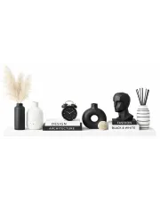 Biała minimalistyczna półka wisząca - Heine w sklepie Edinos.pl