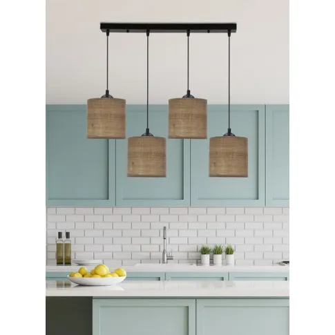 Poczwórna ratanowa nowoczesna lampa V177-Onagi