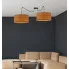 Ratanowa owalna nowoczesna lampa V178-Onagi