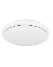 Nowoczesny plafon led z białym kloszem - V184-Dulano w sklepie Edinos.pl