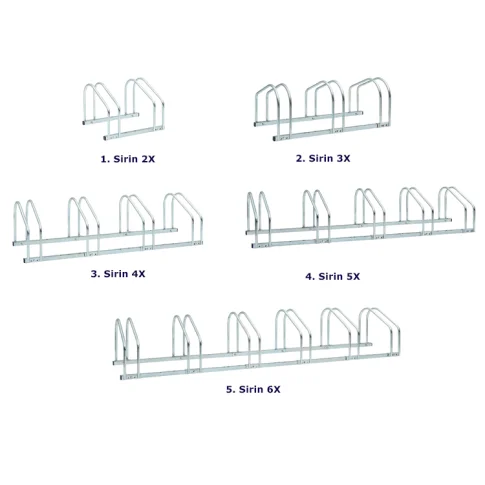 warianty rozmiarowe metalowego stojaka na rowery sirin jpg