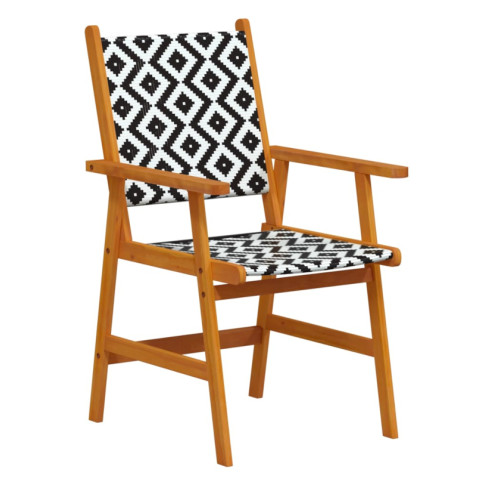 Krzesło ogrodowe Como 7X z drewna akacjowego