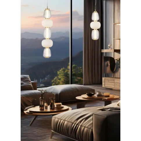 wizualizacja Lampa wisząca led w stylu glamour - K386-Cosa