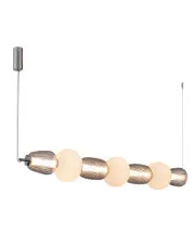 Srebrna lampa wisząca - K388-Cosa w sklepie Edinos.pl