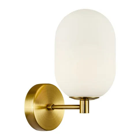 Złoty nowoczesny kinkiet - K403-Olion