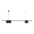 Loftowa czarna lampa wisząca - K404-Abea