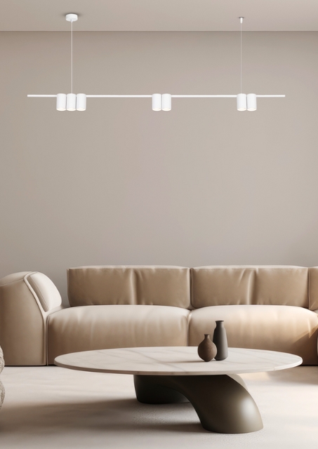 Lampa wisząca biała - S230-Verino