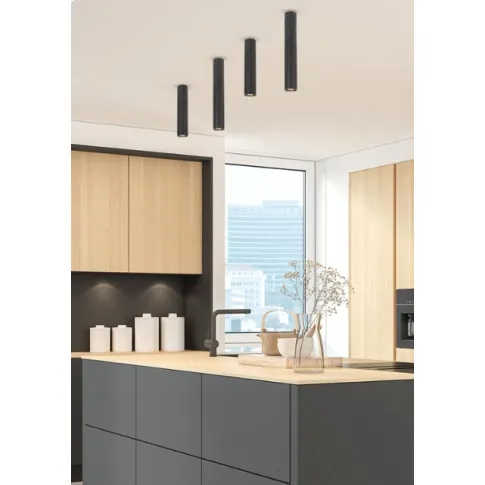 wizualizacja Czarny loftowy spot - K413-Tyos