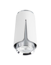 Biała lampa sufitowa led - K414-Fiosa