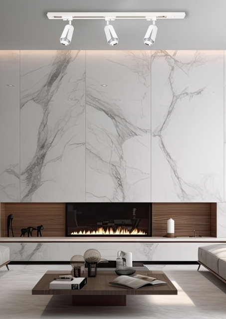 Nowoczesny czarny spot - K415-Alin