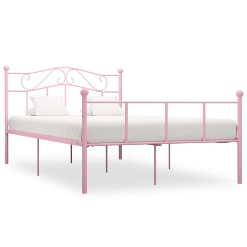 Różowe łóżko Okla