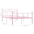 Wymiary różowego łózka Okla 160 cm