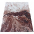 Nowoczesny brązowy dywan z krótkim włosiem - Sellu 5X