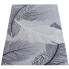 Prostokątny dywan z motywem liści - Fola 3X