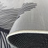 Szary nowoczesny dywan w liscie fola3X