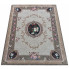 Prostokątny beżowy dywan w barokowym stylu - Bedos 3X
