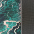Nowoczesny wzorzysty dywan w odcieniach zieleni Sellu 6X