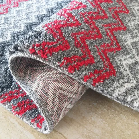 Zdjęcie rossa 01 - szaro-czerwona | Edinos.pl