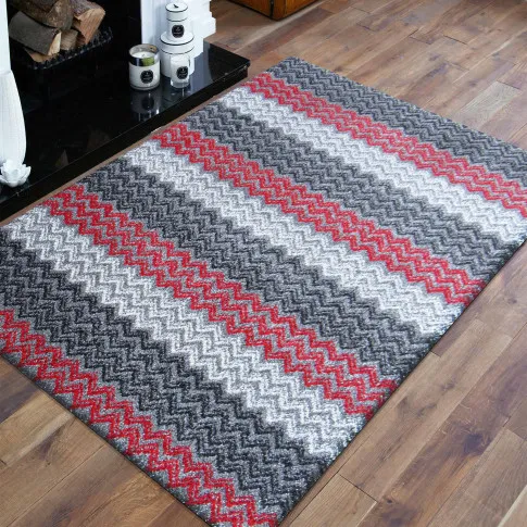 Fotografia Rossa 01 - szaro-czerwona z kategorii Wyposażenie