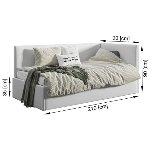 wymiary łóżka 80x200 Sorento