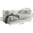 Wymiary tapczanu młodzieżowego 90x200 Somma