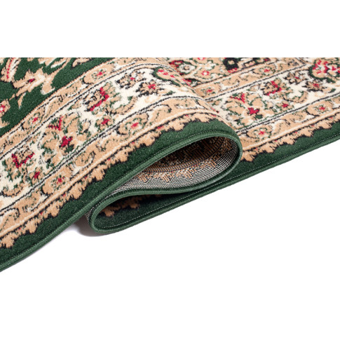 klasyczny zielony dywan z krótkim właosiem ritual 7X