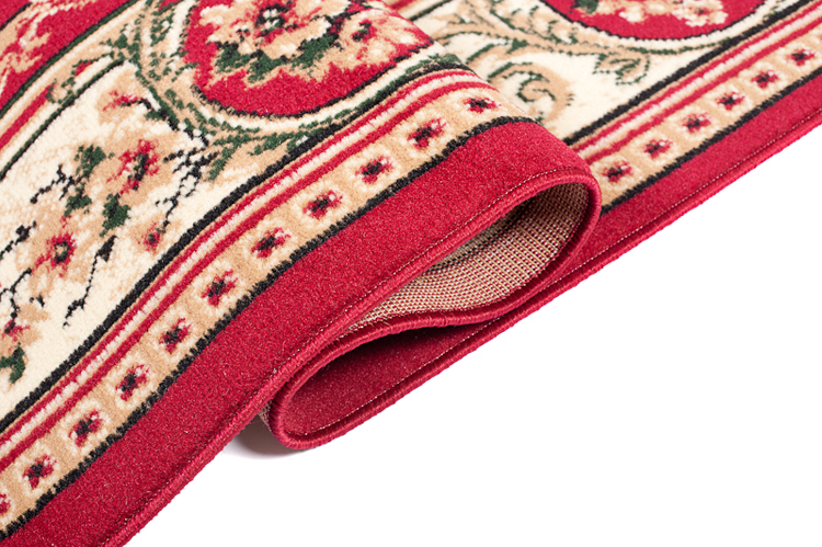 Czerwony prostokątny dywan do pokoju Ritual 3X