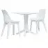 Zdjęcie produktu Zestaw mebli ogrodowych Janma - biały.