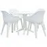 Zdjęcie produktu Zestaw mebli ogrodowych Wadin 3X - biały.