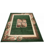Zielony dywan w klasycznym stylu - Fendy 4X w sklepie Edinos.pl
