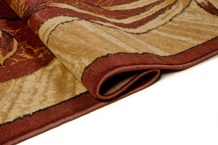 Brązowy dywan w rustykalnym stylu Koma 3X 