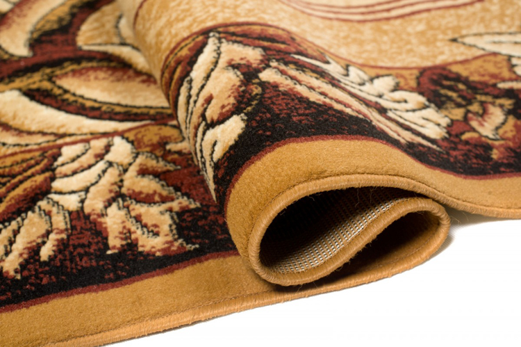 Beżowy dywan w rustykalnym stylu Koma 4X 