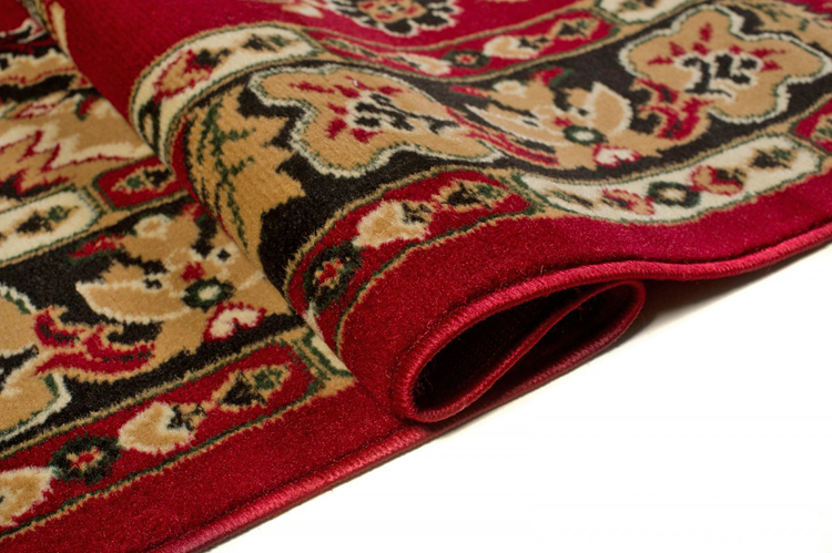 Czerwony prostokątny dywan do pokoju Ritual 15X
