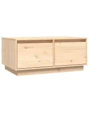 Stolik kawowy naturalne drewno sosnowe - Lioren w sklepie Edinos.pl