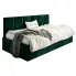Zielone łóżko sofa Lenny 4X