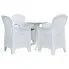 Zdjęcie produktu Zestaw mebli ogrodowych Deveni 4X - biały.