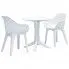 Zdjęcie produktu Zestaw mebli ogrodowych Wadin 2X - biały.