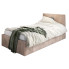 Beżowe łóżko z zagłówkiem Sorento 3X