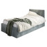 Szare łóżko z zagłówkiem Sorento 3X