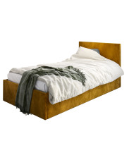 Musztardowe łóżko młodzieżowe Sorento 3X - 3 rozmiary w sklepie Edinos.pl