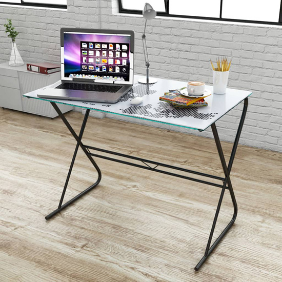 Wizualizacja minimalistycznego biurka Feryso 4X