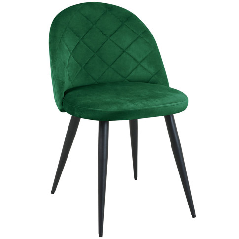 Krzesło Eferos 3X kolor butelkowa zieleń