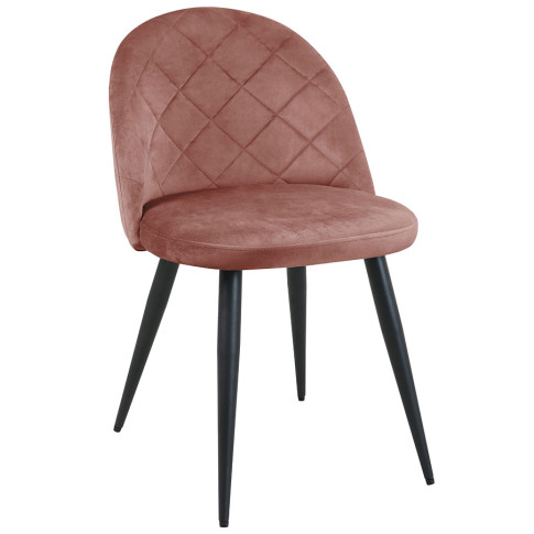 Różowe krzesło Eferos 3X